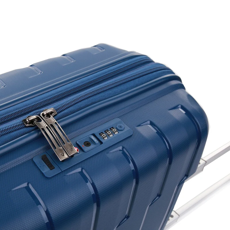 Roncato Skyline - 4-Rollen-Kabinentrolley S 55 cm erw. USB-Anschluss (navy)