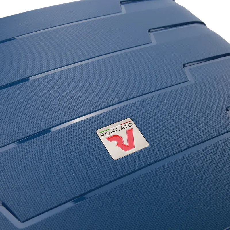 Roncato Skyline - 4-Rollen-Kabinentrolley S 55 cm erw. USB-Anschluss (navy)