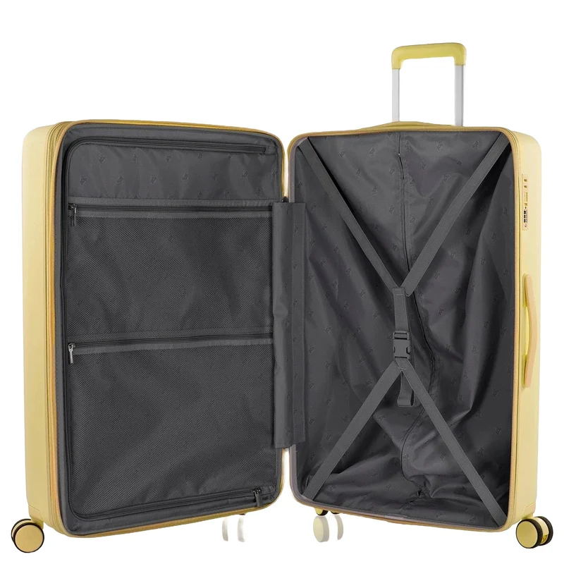 Heys Pastel - 4-Rollen-Trolley L 76 cm erw. (gelb)