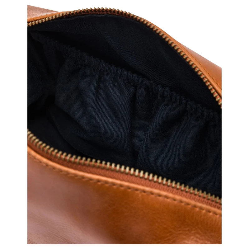 Buckle & Seam Everest - Kulturbeutel 22 cm (cognac)