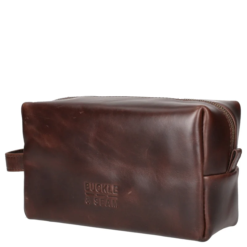 Buckle & Seam Everest - Kulturbeutel 22 cm (brown)