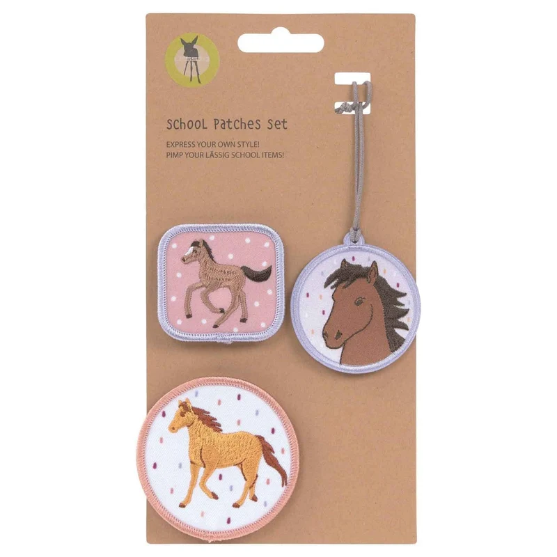 Lässig Zubehör School Patches Set - Anhänger/Patches (Horse)