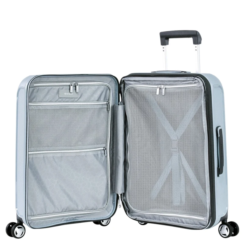Eminent AEGIS - 4-Rollen-Kabinentrolley 55 cm erw. (light blue)