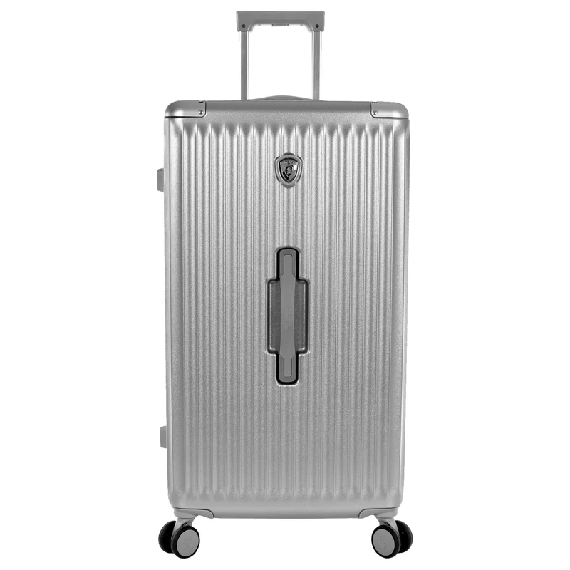 Heys Luxe Trunk - 4-Rollen-Trolley 76 cm erw. (silver)