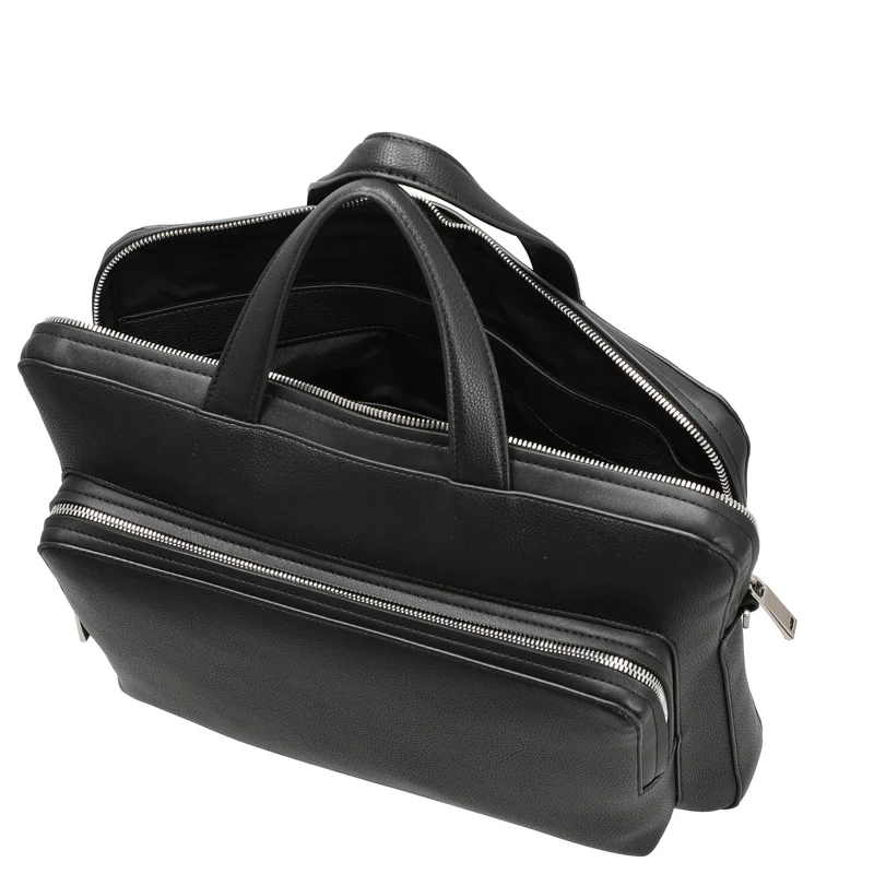 Calvin Klein Micro Pebble Slim Briefcase - Aktentasche 13" (black)