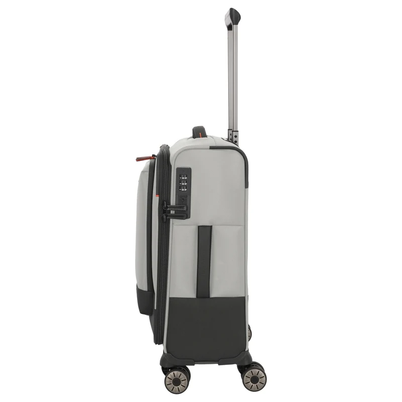 Travelite Crosslite - 4-Rollen-Kabinentrolley S 55 cm (natur)