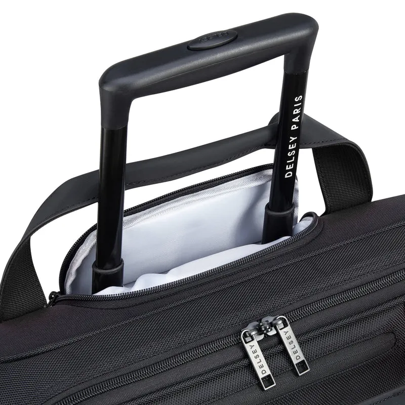Delsey Paris Parvis Plus - 2-Rollen-Businesstrolley 42 cm (schwarz)