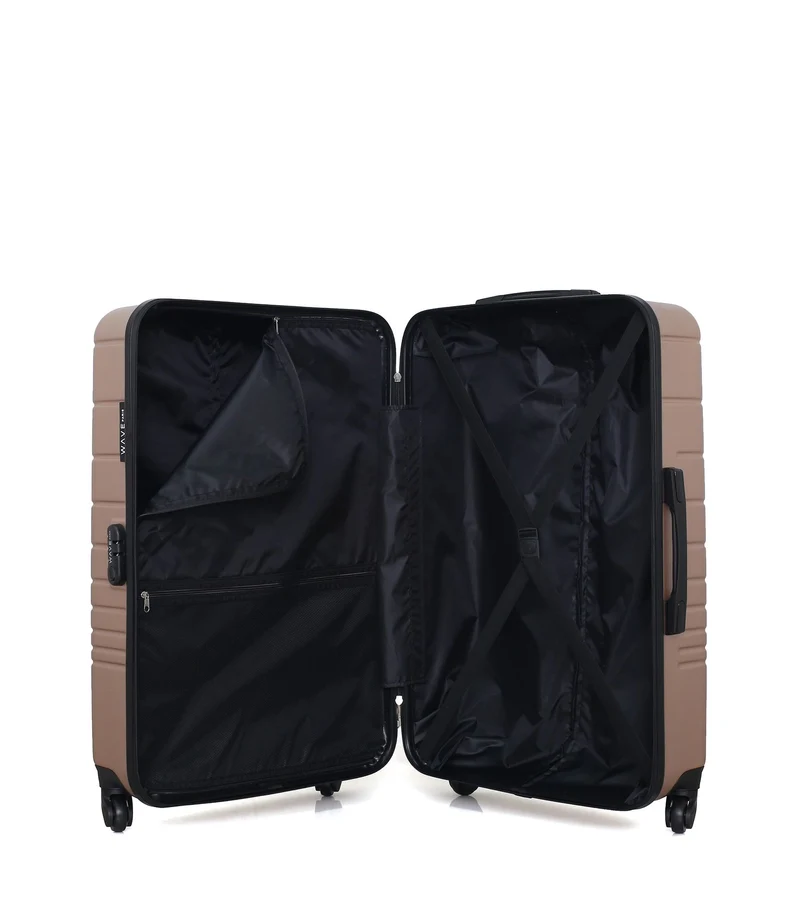 WAVE PARIS - 4er-Set: Hartschalenkoffer TIGRE-M