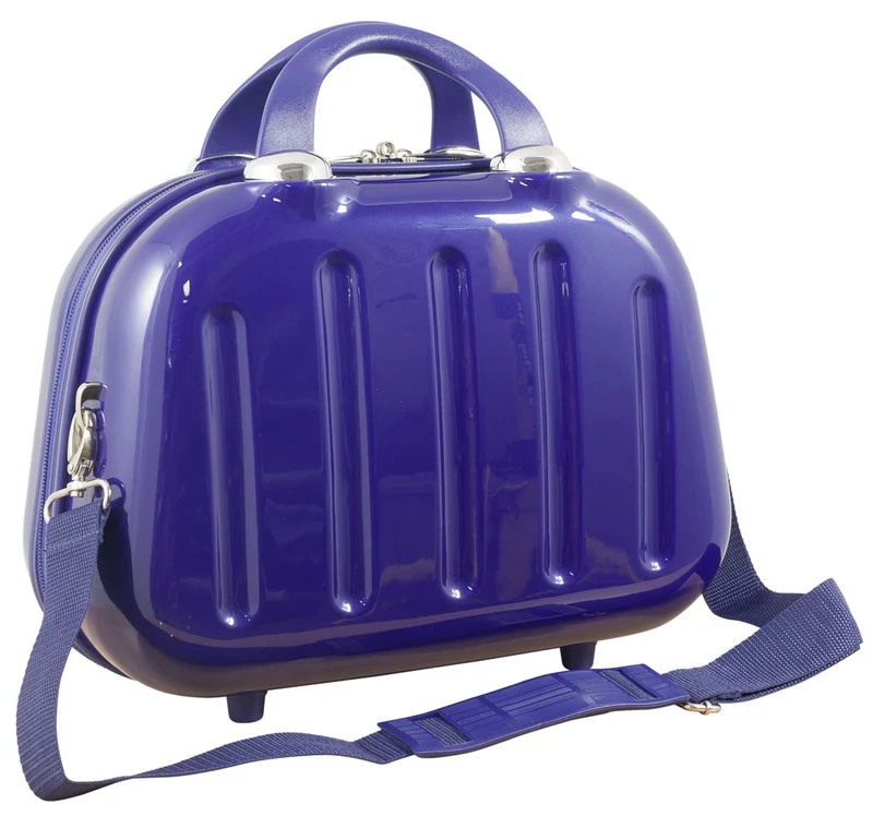Kosmetikkoffer Hartschale - Schminkkoffer 14 Liter blau