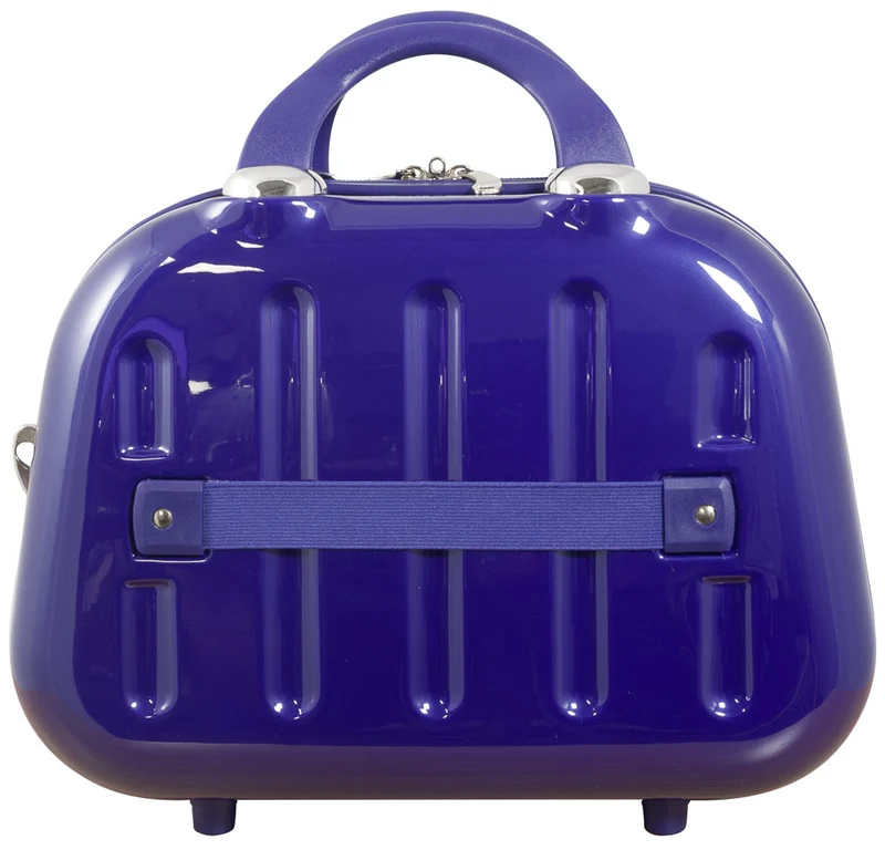 Kosmetikkoffer Hartschale - Schminkkoffer 14 Liter blau