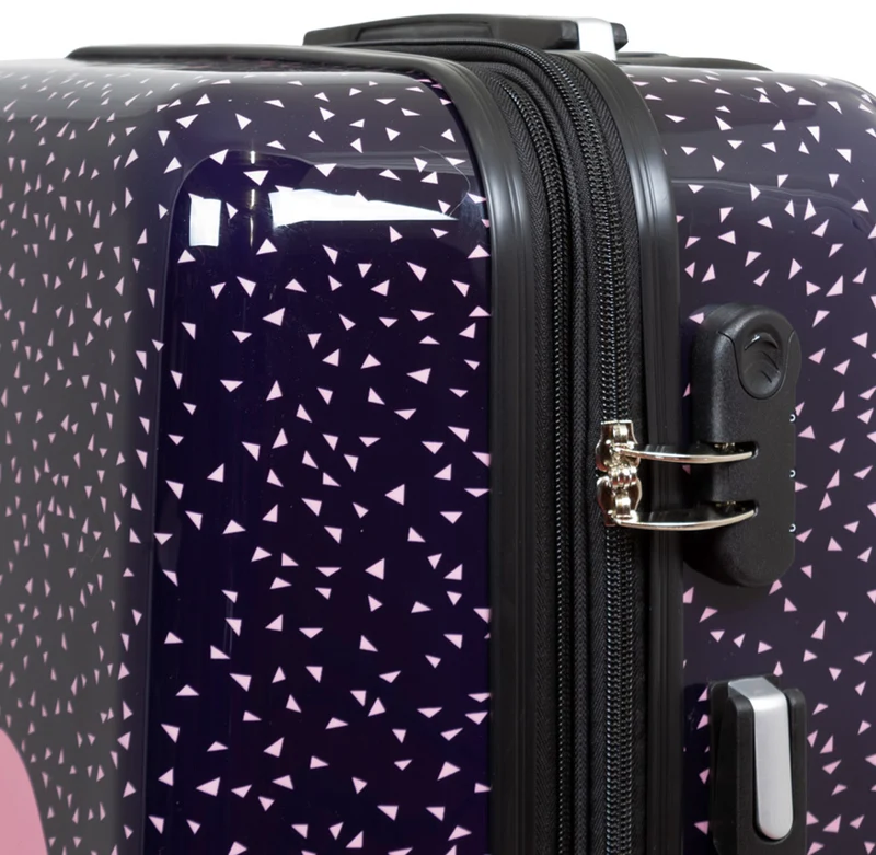 Motivkoffer Design Flamingo – Reisekoffer mit Motiv – Hartschale ABS/Polycarbonat – S M L – leicht & robust
