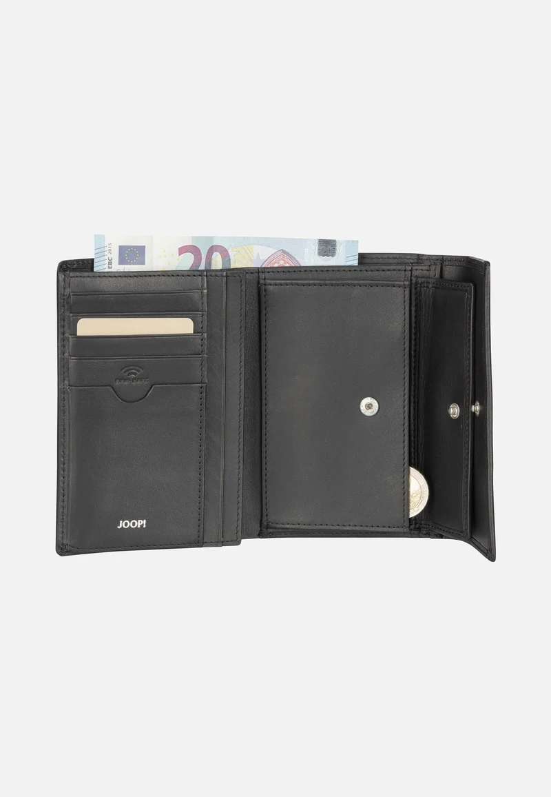 Sofisticato 1.0 Cosma Purse MH10F Black - Portemonnaie