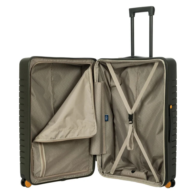 Brics BY Ulisse - 4-Rollen-Trolley L 79 cm erw. (olive)