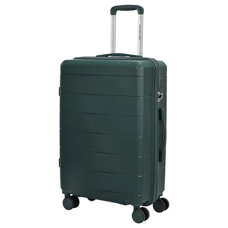 D&N Travel Line 2900 - 4-Rollen-Trolley M 65 cm (dunkelgrün)
