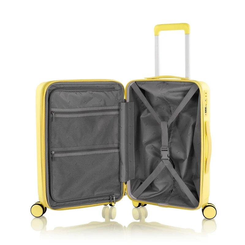 Heys Pastel - 4-Rollen-Kabinentrolley S 53 cm erw. (gelb)