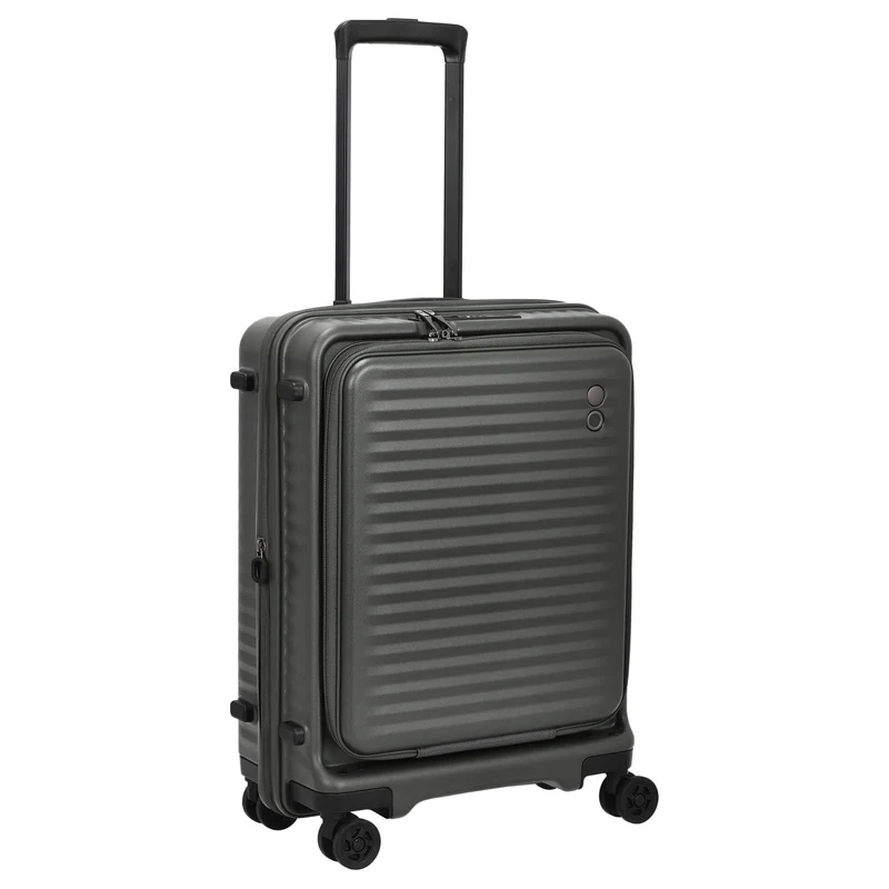 Echolac Celestra FA - 4-Rollen-Kabinentrolley 14" S 55 cm erw. USB (deep olive)