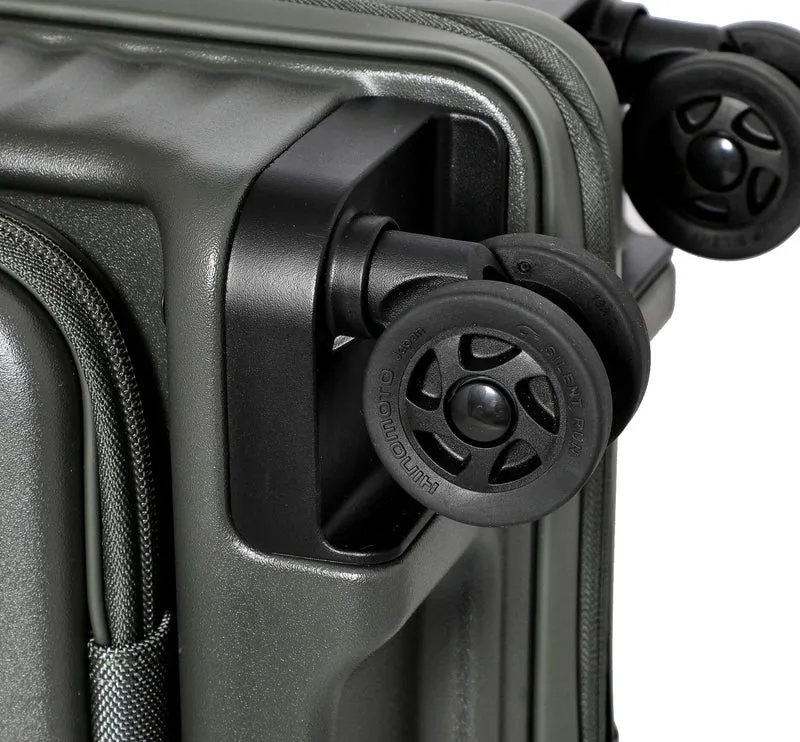 Echolac Celestra FA - 4-Rollen-Kabinentrolley 14" S 55 cm erw. USB (deep olive)