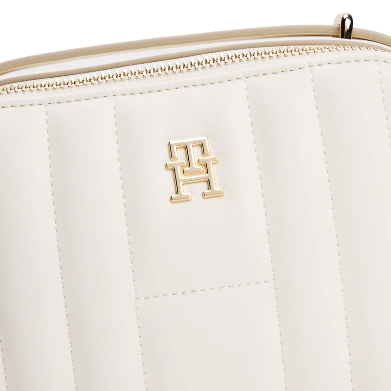 Tommy Hilfiger Feminine Camera - Umhängetasche 20 cm (ivory petal)