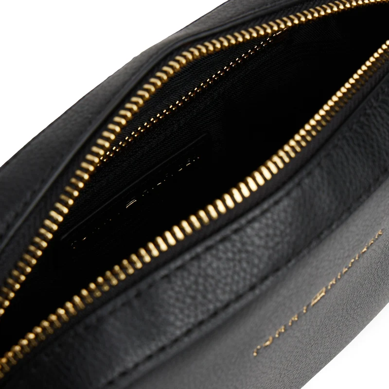 Tommy Hilfiger Logo Tape Camera - Umhängetasche 19.5 cm (schwarz)
