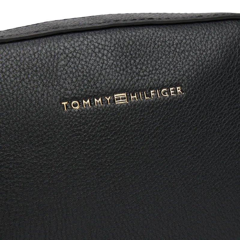 Tommy Hilfiger Logo Tape Camera - Umhängetasche 19.5 cm (schwarz)