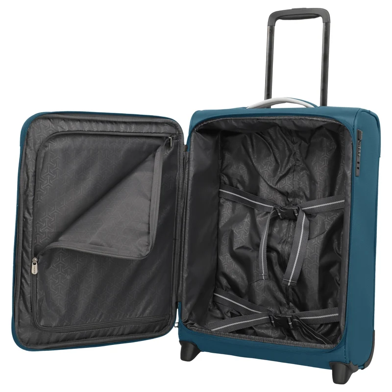 Travelite Jetpack Multi Light - 2-Rollen-Trolley S 55 cm (petrol)