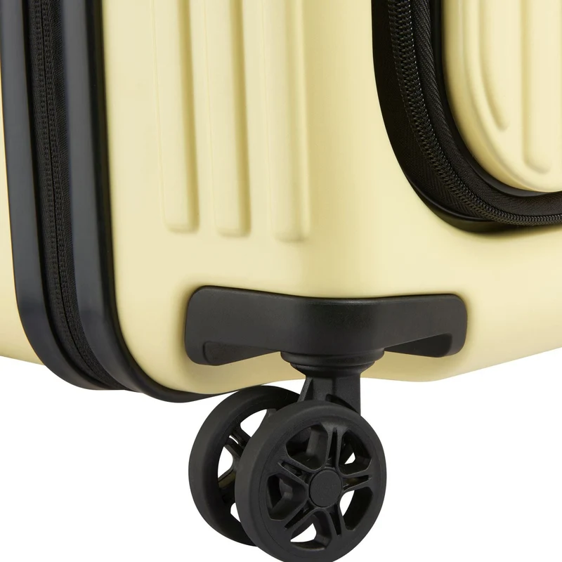 Delsey Paris Securitime - 4-Rollen-Trolley M 66 cm erw. (blassgelb)