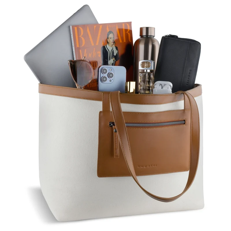 bugatti Elena - Shopper L 55 cm (sand)