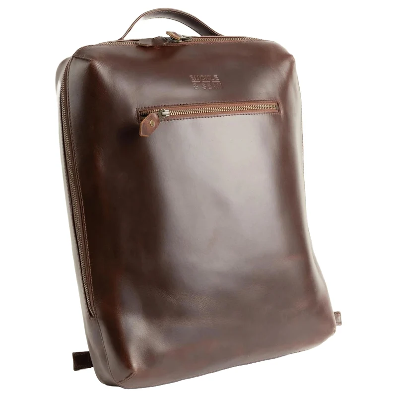 Buckle & Seam Mik - Rucksack 16" 40 cm (braun)