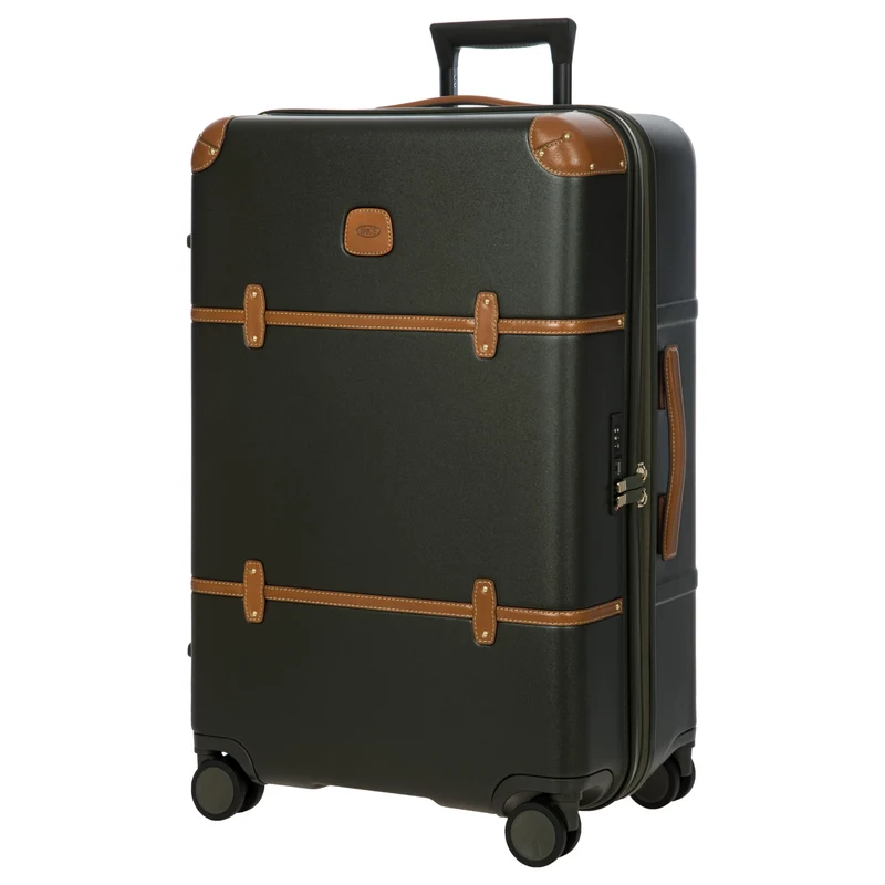 Brics Bellagio - 4-Rollen-Trolley 70.5 cm erw. recycelt (olive)