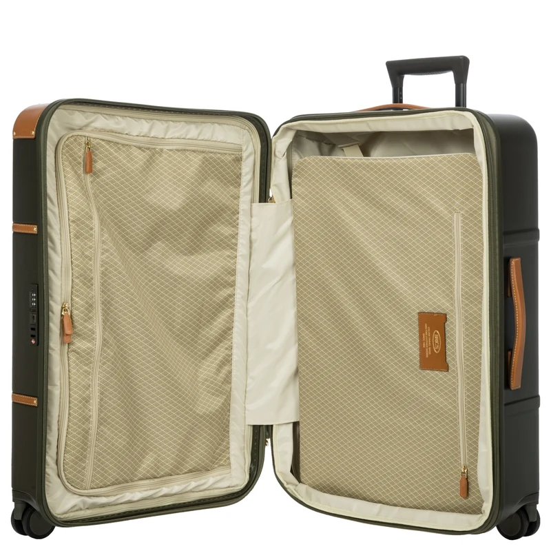 Brics Bellagio - 4-Rollen-Trolley 70.5 cm erw. recycelt (olive)