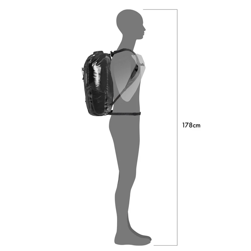 Ortlieb Light-Pack 25 Rolltop - Rucksack 47 cm (black)