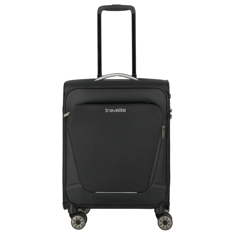Travelite Jetpack Multi Light - 4-Rollen-Trolley S 55 cm (schwarz)