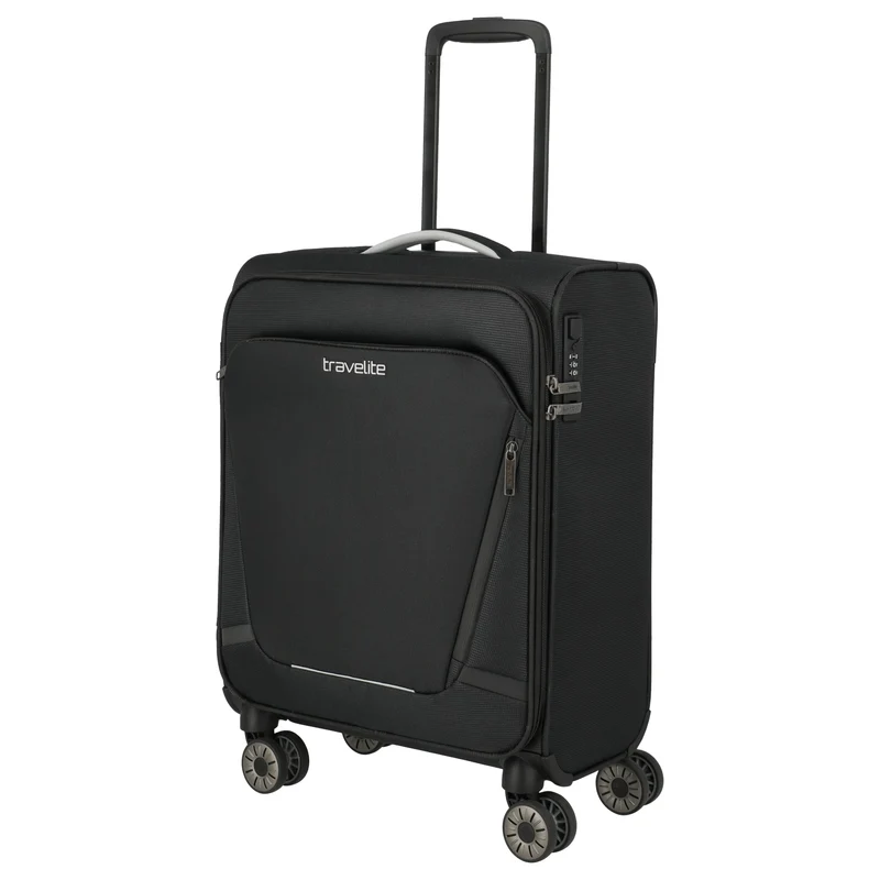 Travelite Jetpack Multi Light - 4-Rollen-Trolley S 55 cm (schwarz)