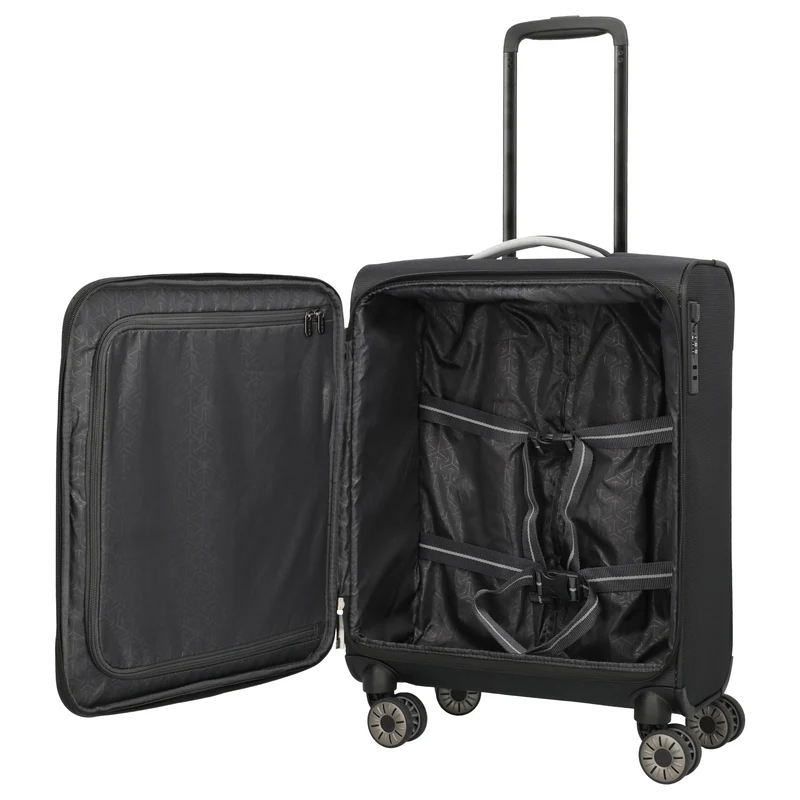 Travelite Jetpack Multi Light - 4-Rollen-Trolley S 55 cm (schwarz)
