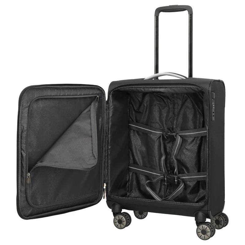 Travelite Jetpack Multi Light - 4-Rollen-Trolley S 55 cm (schwarz)