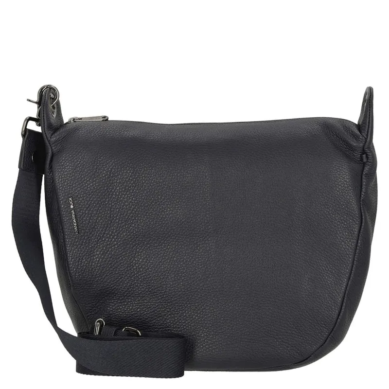 Mandarina Duck Mellow Leather - Umhängetasche 34 cm (dress blue)