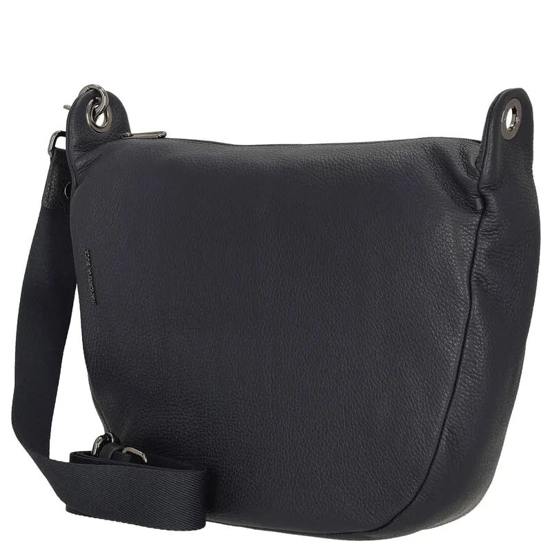 Mandarina Duck Mellow Leather - Umhängetasche 34 cm (dress blue)