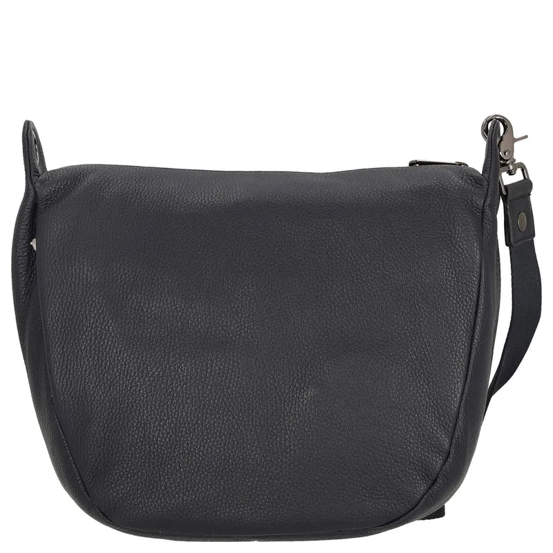 Mandarina Duck Mellow Leather - Umhängetasche 34 cm (dress blue)
