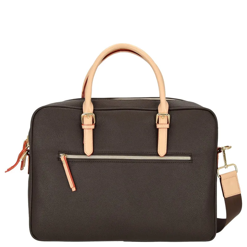 bugatti Ella - Aktentasche 15" 37 cm (darkbrown)