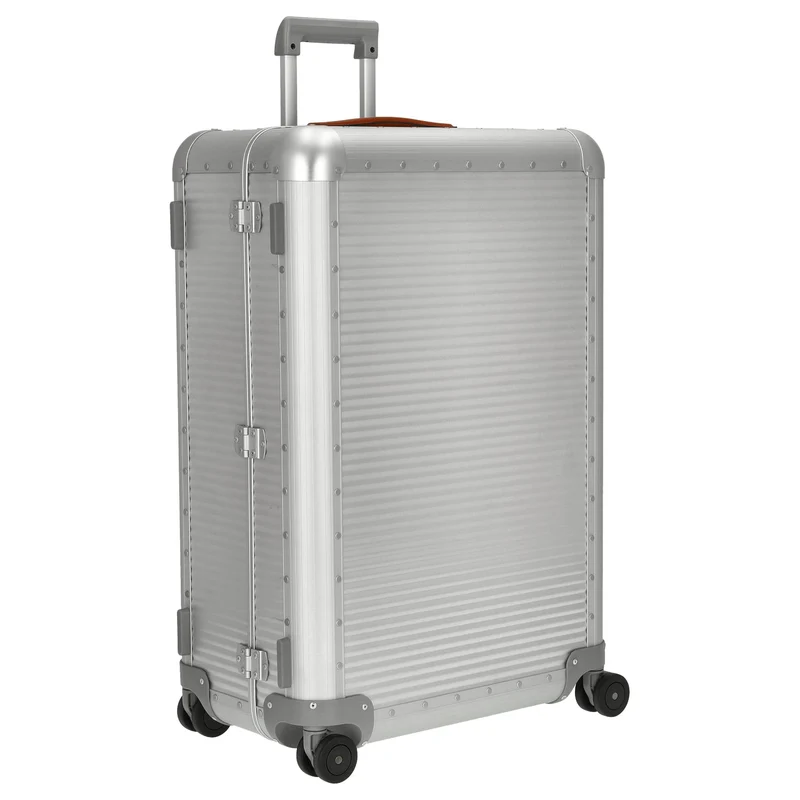 FPM Milano Bank aluminum Spinner 76 - 4-Rollen-Trolley 75 cm (moonlight silver)
