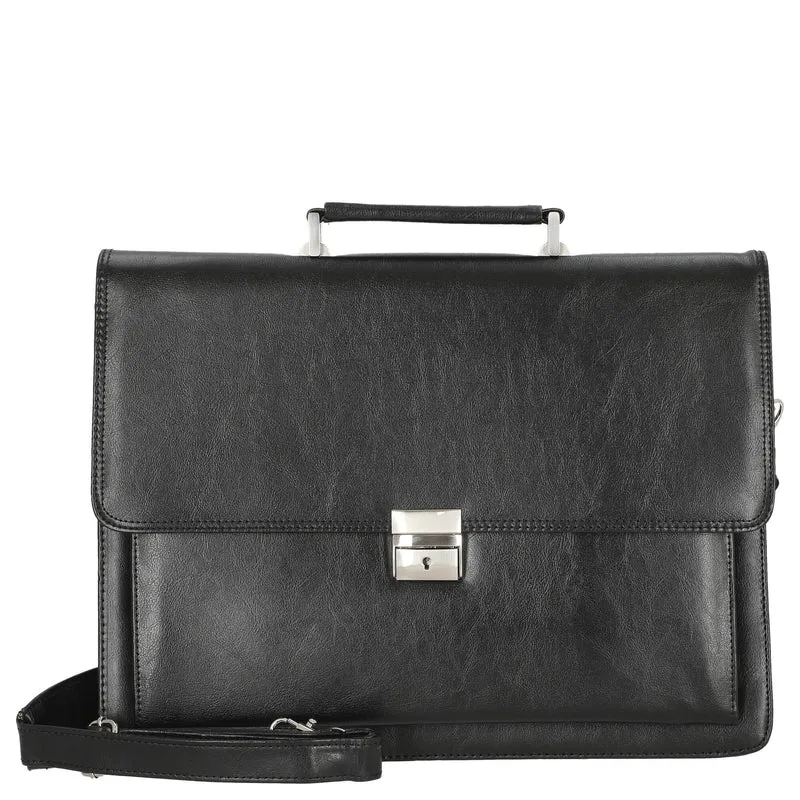 D&N Basic Line PU - Aktentasche 41 cm (schwarz)