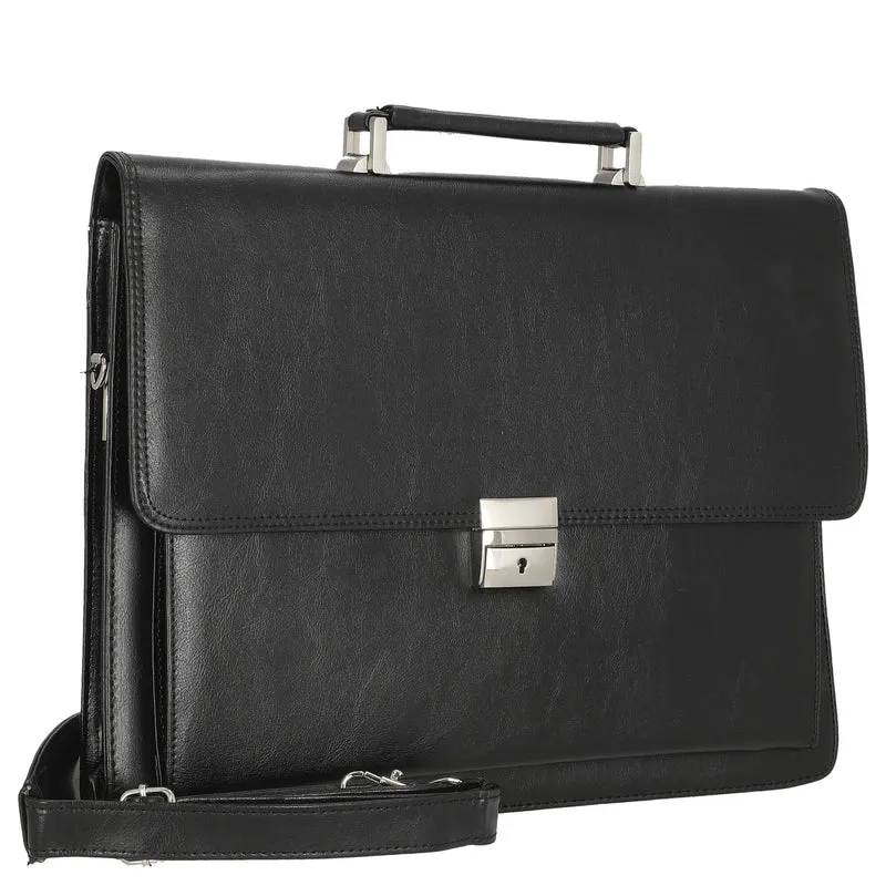 D&N Basic Line PU - Aktentasche 41 cm (schwarz)