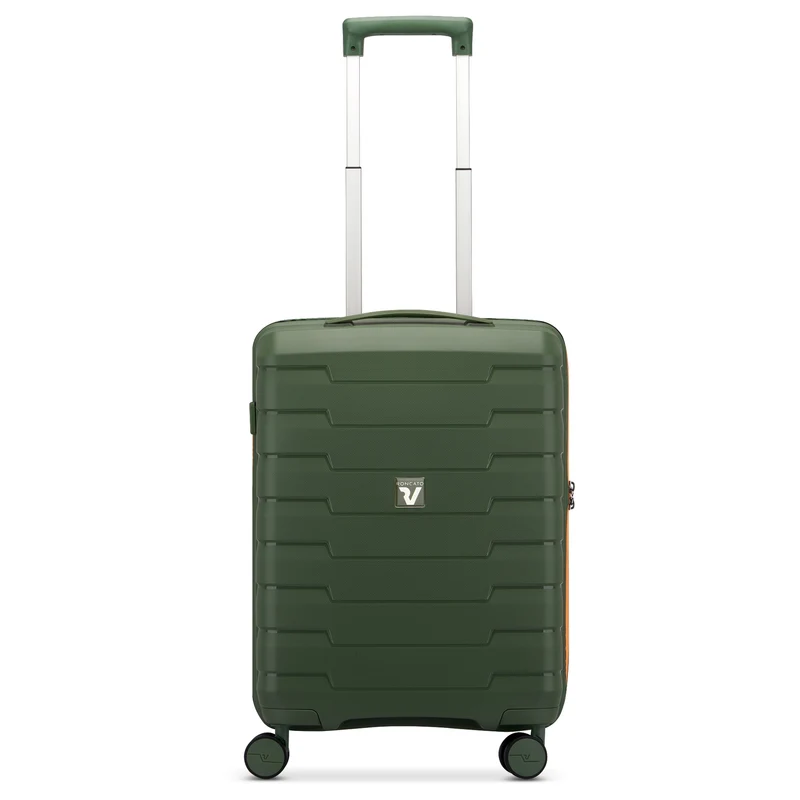 Roncato Skyline 2.0 Neon - 4-Rollen-Kabinentrolley S 55 cm (military green)