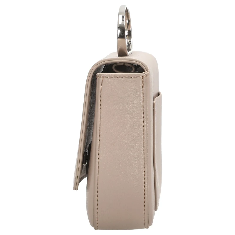 Seidenfelt SFM227 Crossbag - Umhängetasche 16 cm (powder taupe/silver)