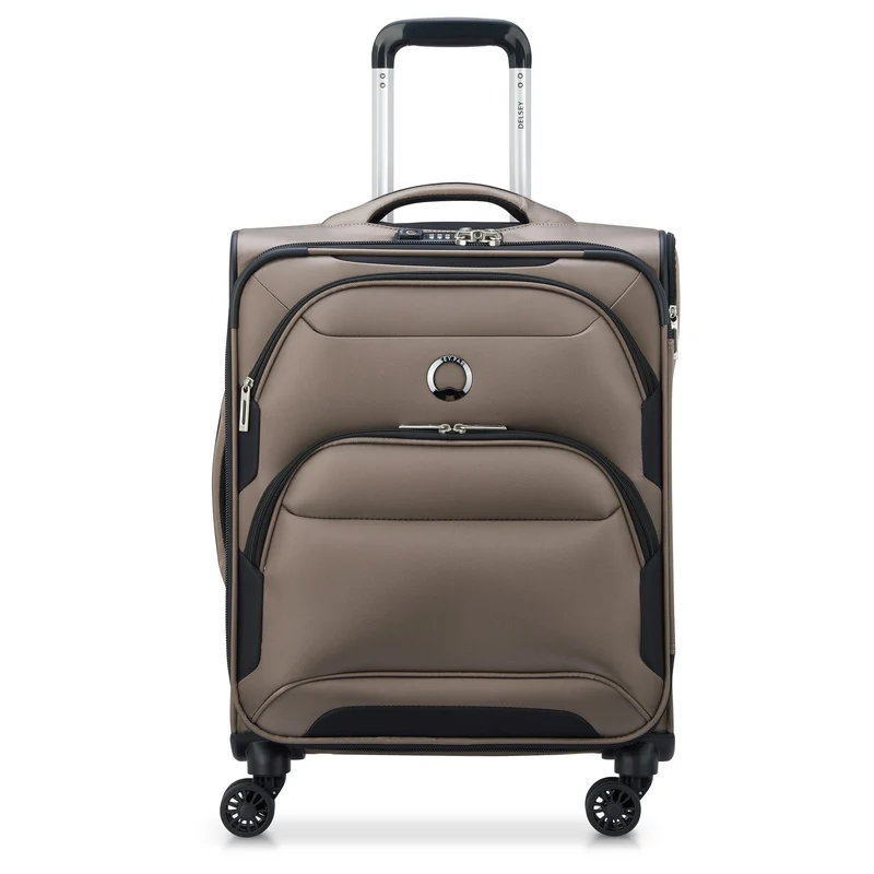 Delsey Paris Sky Max 2.0 Slim Line - 4-Rollen-Kabinentrolley 55 cm (beige)