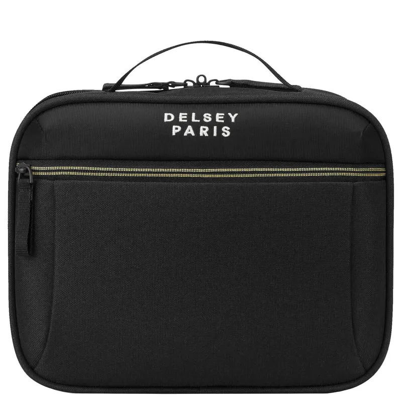 Delsey Paris Brochant 3 - Kulturbeutel zum Aufhängen 27 cm (tief schwarz)