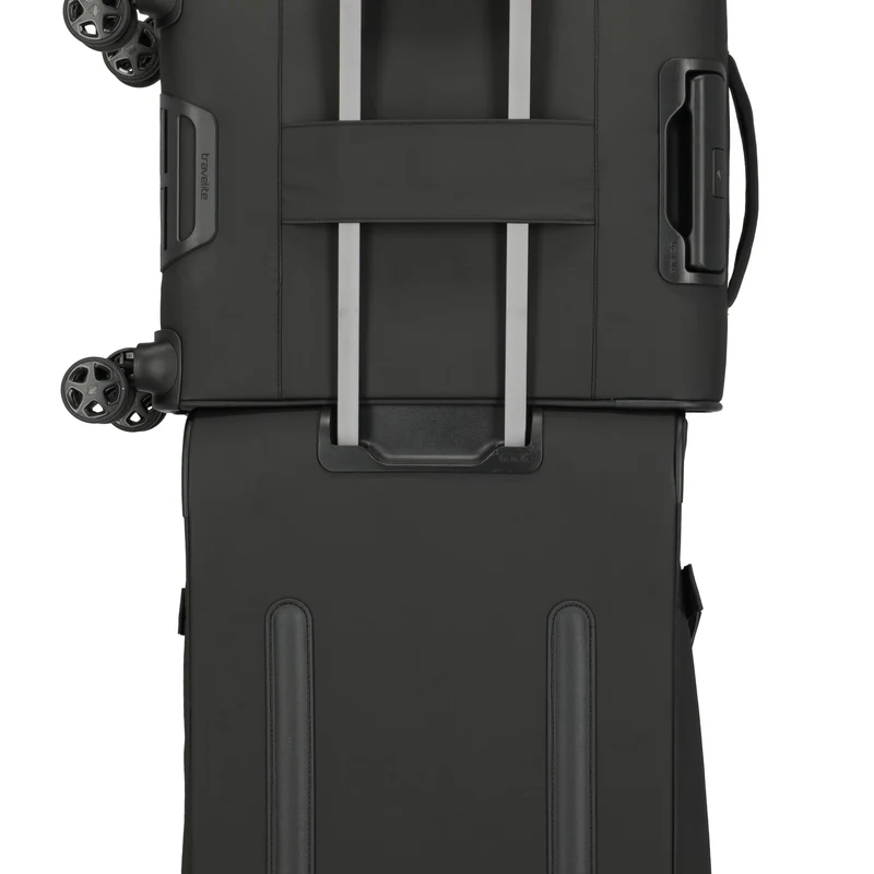 Travelite Briize - 4-Rollen-Kabinentrolley S 55 cm (schwarz)