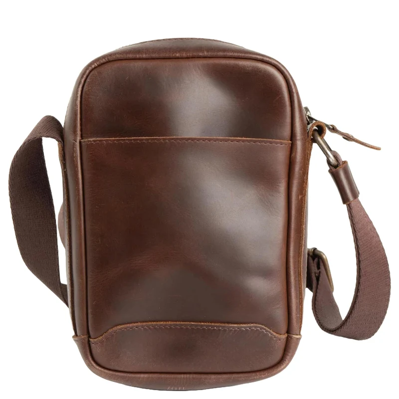 Buckle & Seam Runner - Umhängetasche 15 cm (brown-dots)