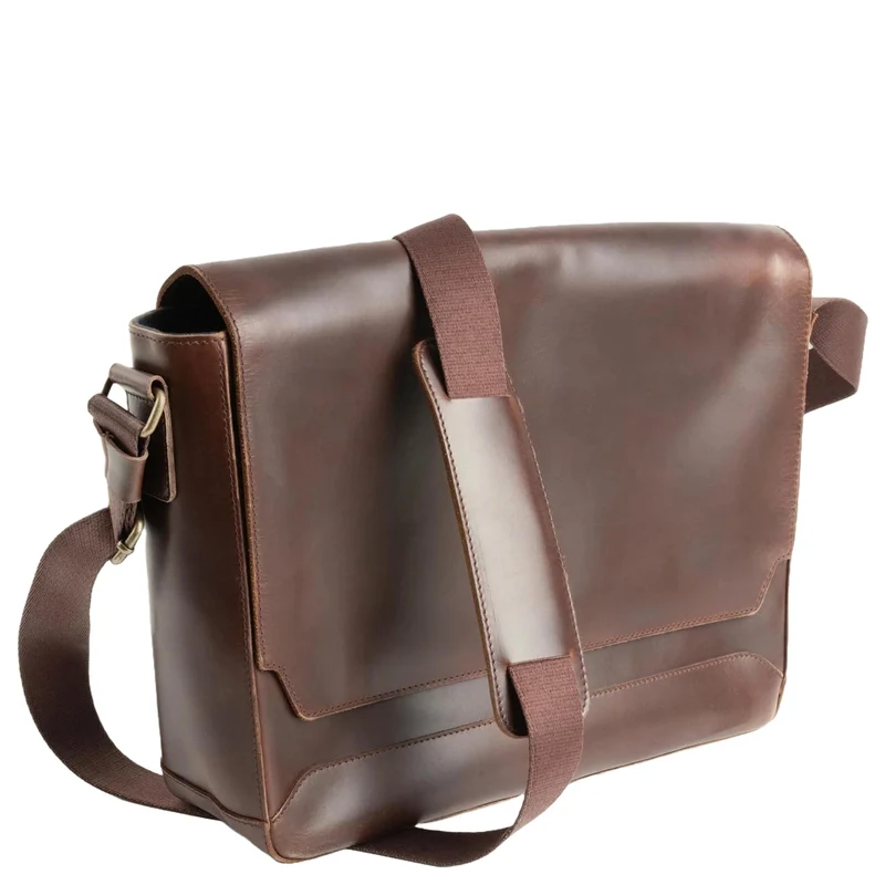 Buckle & Seam Times - Messenger Bag 15.7" 36 cm (braun)