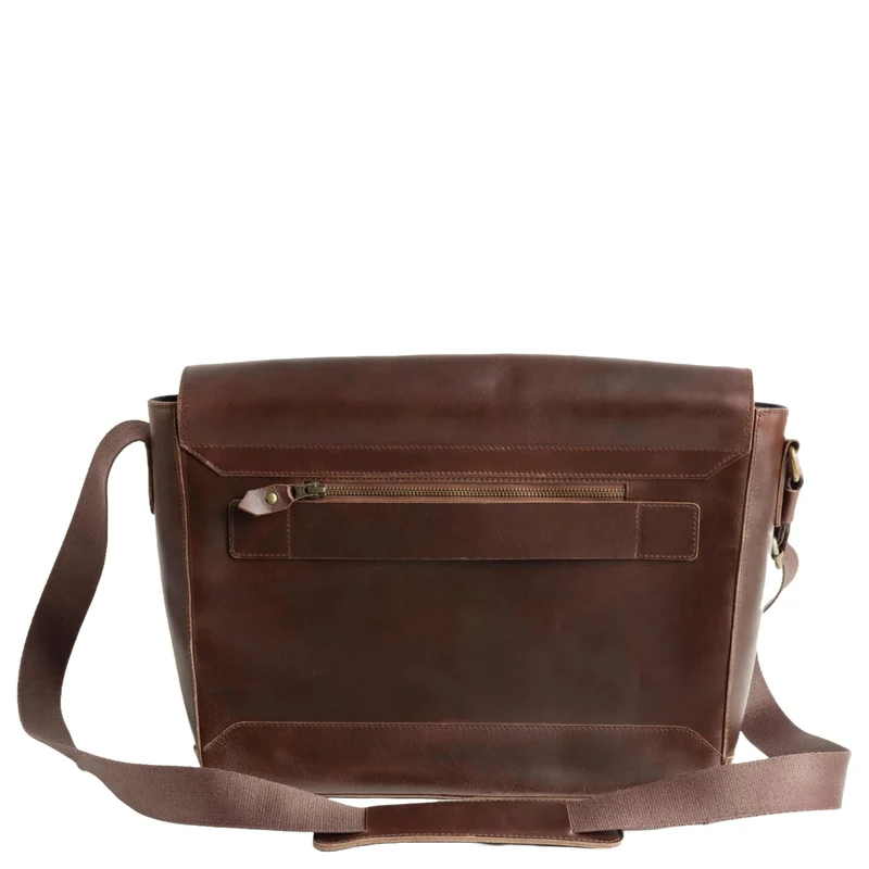 Buckle & Seam Times - Messenger Bag 15.7" 36 cm (braun)